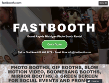 Tablet Screenshot of fastbooth.com